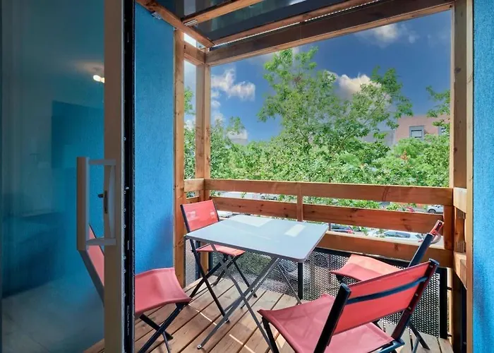 Le Scandinave Centre Ville/2 Chambres + Terrasse